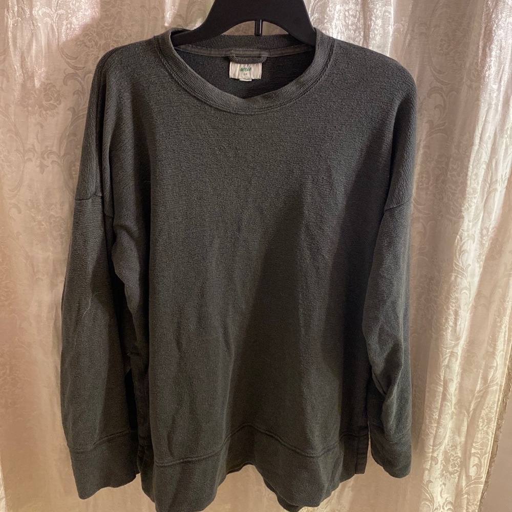 Aerie oversized dark gray sweater